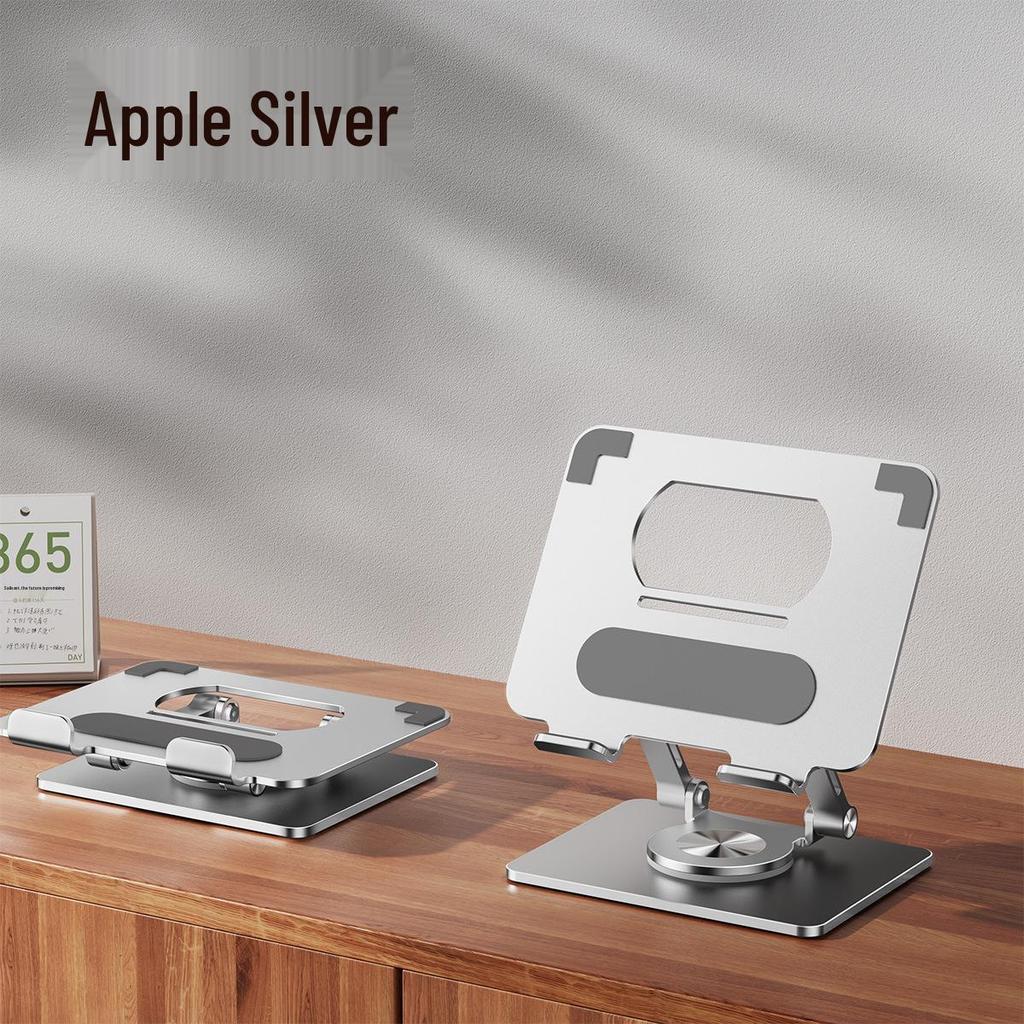 Adjustable 360° Rotating Aluminum Tablet & Phone Stand