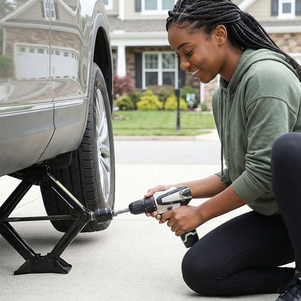 Steel Ball Joint Rod Car Jack Adapter Rust-Resistant Impact Wrench Adapter  Car Repair