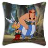 Federe Cuscino Carine Asterix E O-Obelix Cartone Animato Divano Decorativo Casa Stampa Double-sided Peluche Corto Federa Cuscino Carina