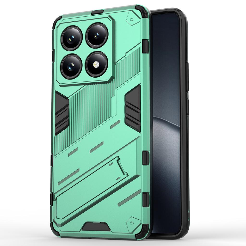 For Xiaomi 14T Pro Case PC+TPU Shockproof Phone Cover with Kickstand