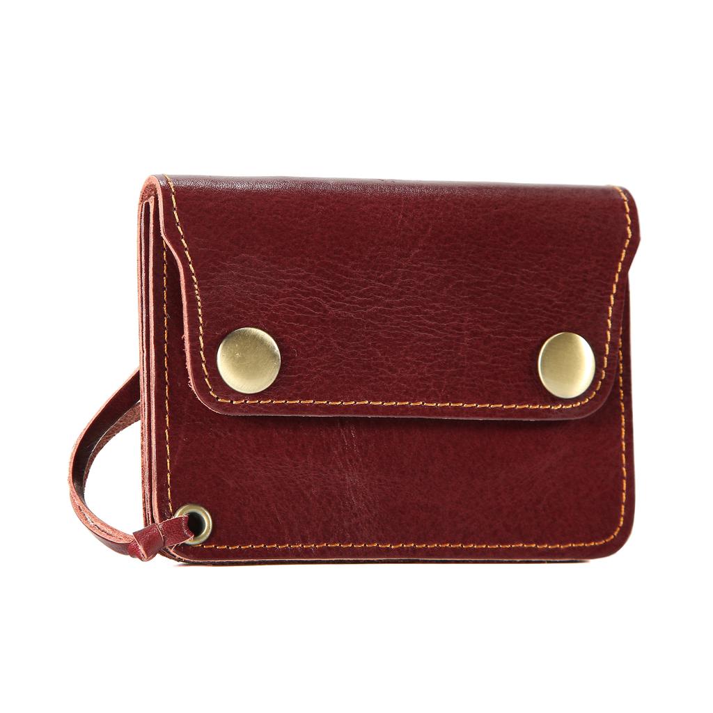 Vintage Genuine Leather Short Wallet New Style Top Layer Cowhide Storage Coin Purse Zipper Simple Magnetic Mini Card Holder