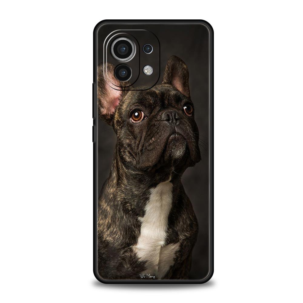 French Bulldog Dog Pet Phone Case For Xiaomi Mi 15 14 13 12 11 Lite 14T 13T 12T 11T Pro Poco X7 X6 X5 X3 Pro F6 F5 F4 Cover