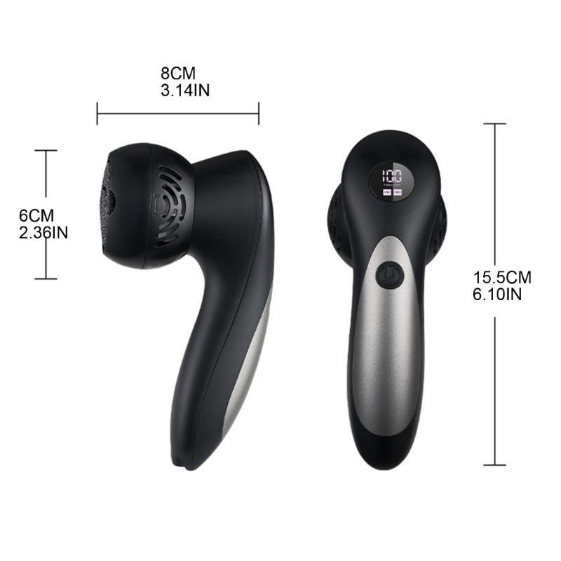 Professional Electric Feet Callus Remover Portable Rechargeable Foot File Pedicure Foot Grinder 2 Speed 3 Grinding Heads