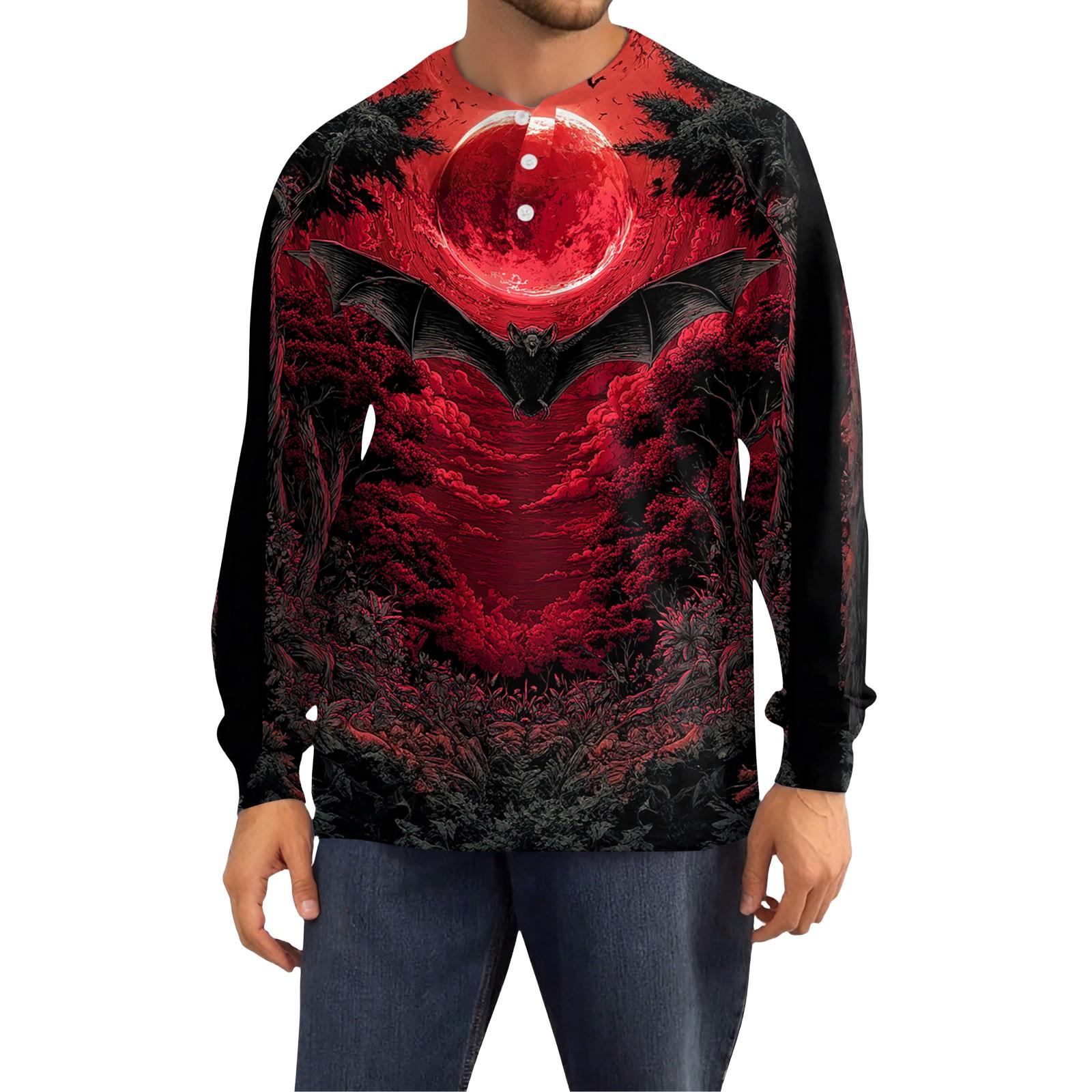 

Men s Loose Casual Long-sleeved Lapel Zip-up Hoodie L винний