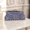 Coin Purse with Kiss-lock Closure