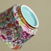 Chaxun Enamel Floral Gold Ceramic Master Teacup