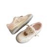 Mesh breathable thick-soled white shoes women's summer board shoes versatile casual shoes