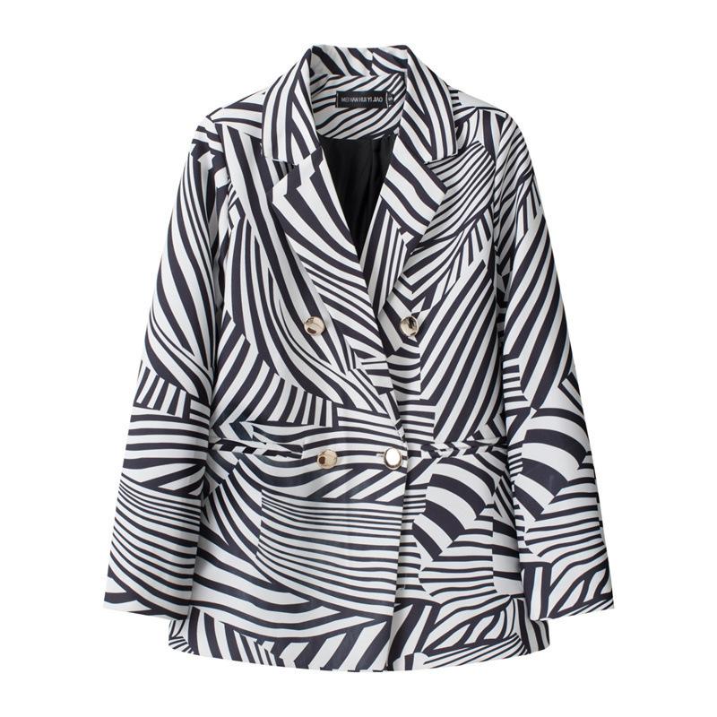 

Women s Double-Breasted Blazer Loose Fit Long Sleeve Casual Jacket with Buttons Fashion Blazers 3XL темний колір лосося