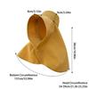 Large Brim Full Face Sun Protection Hat With Neck Shawl UV Protection Adjustable Summer Hat For Women Outdoor Beach Travel