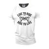 Mens Horror Gym Skull Mechanic Short Sleeve T-Shirt New Workout Fitness Gift Tee