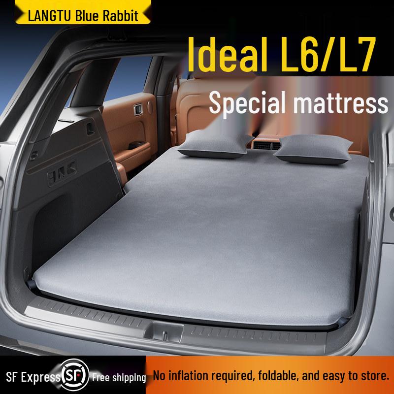 Universal Inflatable Mattress: Ideal for L6/L7 Trunks, Rear Seat Bed, Camping