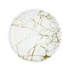 PU Heat-Resistant Non-Slip Round Leather Coaster Placemat - High Temperature Insulation Pad