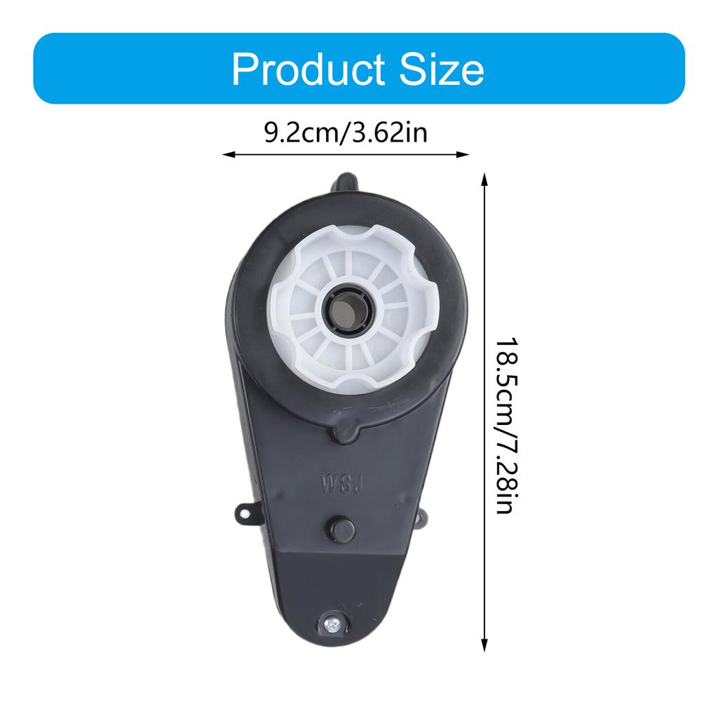 High Power 24V Electric Motor Gearbox For Kids Off Road Cars Enhanced Terrain Performance Durable Plastic Copper Construction