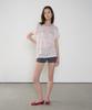 Jeonggamseutyudio Rayon Blend Stripe Tee_3 Color