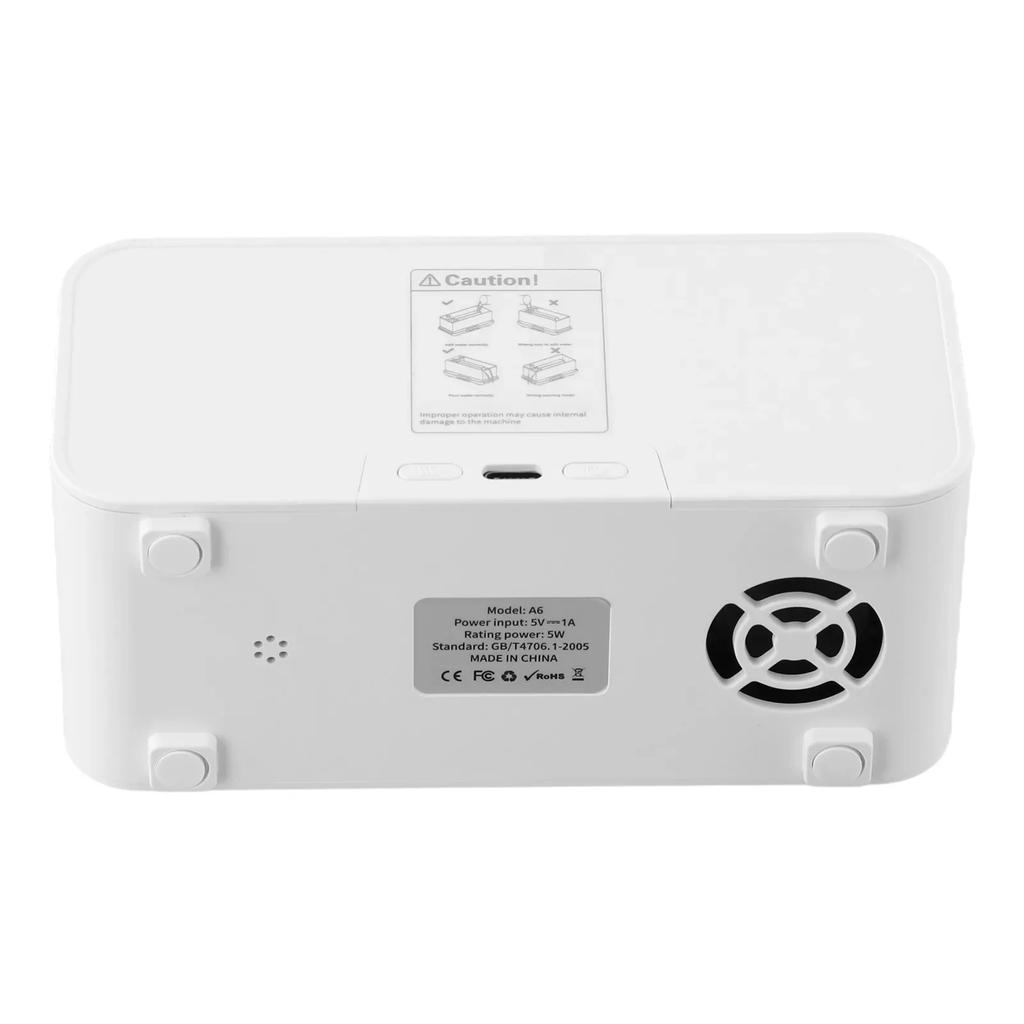 Colorful LED Diffuser Aromatherapy Machine Relaxation Environment 140*60*74MM Flame Effect Ambient Night Light