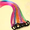 5/6Pcs Colorful Twist Braid Hair Ties Bohemian Style Kids Wig Ponytail Headbands  Party