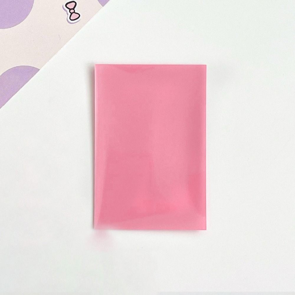 10 ks/sada Macaron Color Idol Photo Protective Cover DIY Photo Card Film Photo Storage
