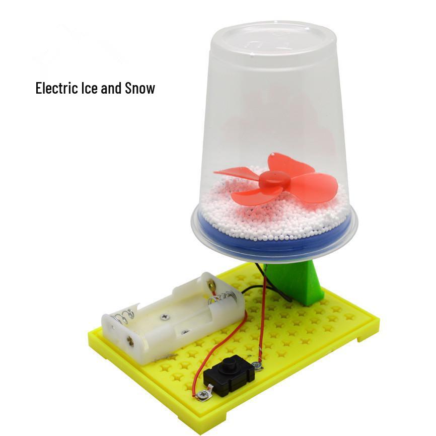 Kids DIY Electrostatic Flying Snow Science Kit - Early Education Toy