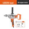 High-Power Electric Mixer for Paint, Putty, Powder, Cement, and Mortar