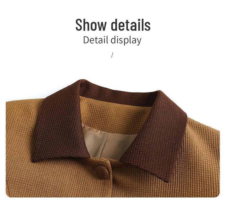 Women's Fashionable Spring & Autumn Cardigan - Short Style for Middle-Aged & Elderly Women