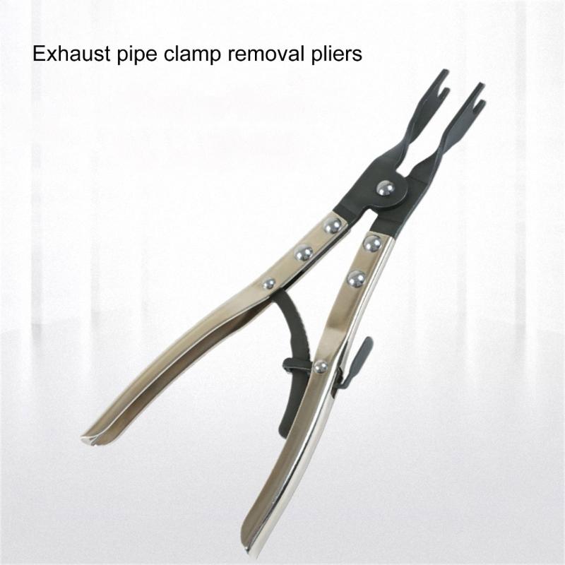 Exhausts Pipe Clamp Pliers Exhausts Pipe Clamp Removing Plier Metal Heavy Duty Replacement for 2.0T B8 B9 2009‑2017