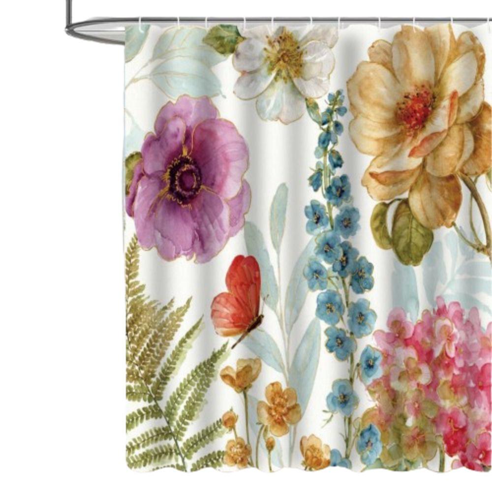 Quick-Drying Waterproof Bath Curtain Washable Partition Curtain Shower Curtains Home Decoration