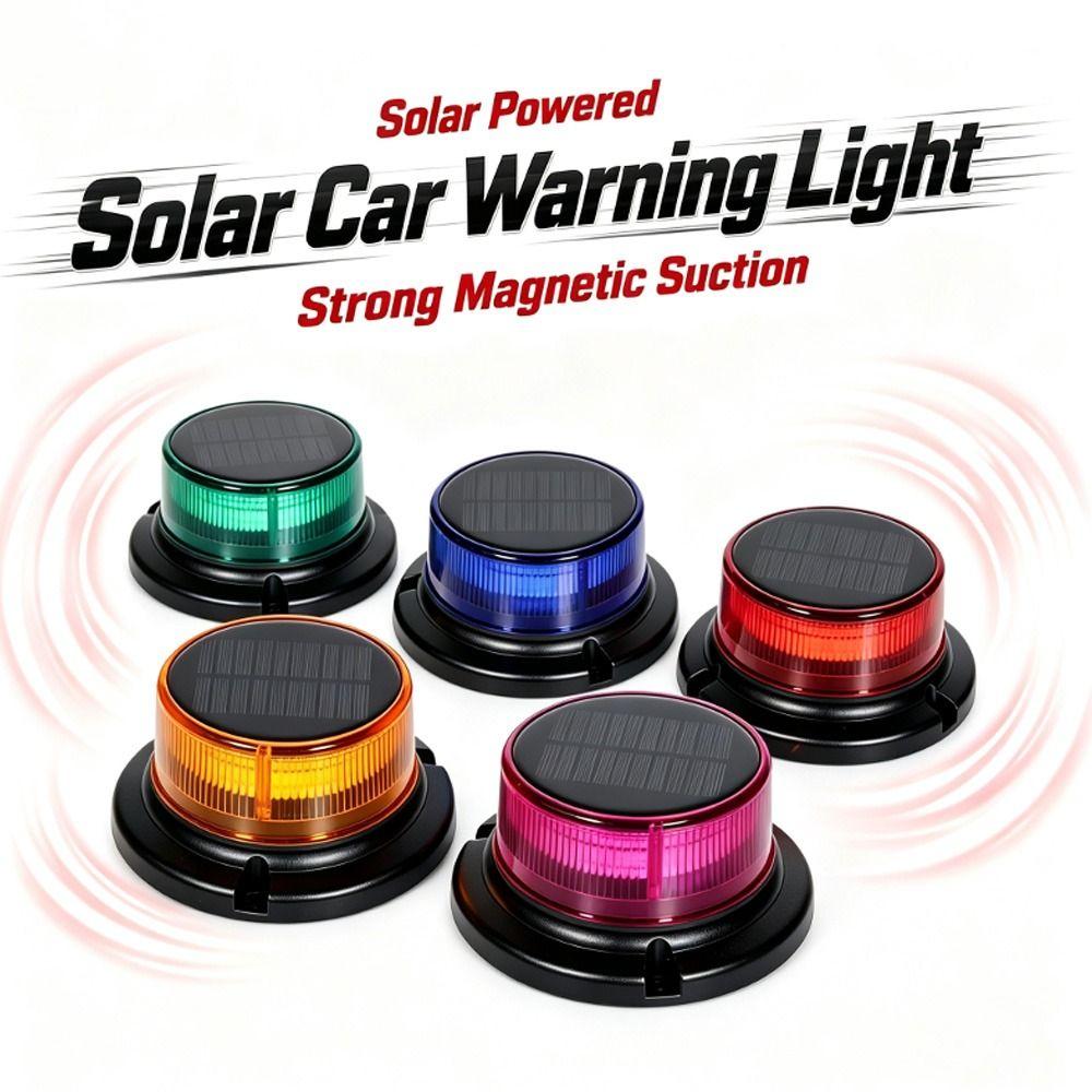 Magnetic Base Emergency LED Light Rotating Flashing Warning Strobe Light Truck Roof