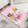 Peppa Pig Printed Carpet, for Office Chair Living Room Bedroom Kitchen Room Decor Gifts.