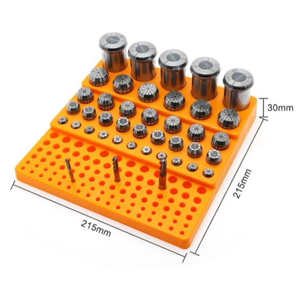 Multifunction Storage Box Large Capacity Milling Cutter Organizer For Workshop