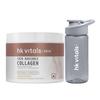 Hk Vitals Skin Radiance Marine Collagen Supplement, Lemon, 100g + Sipper