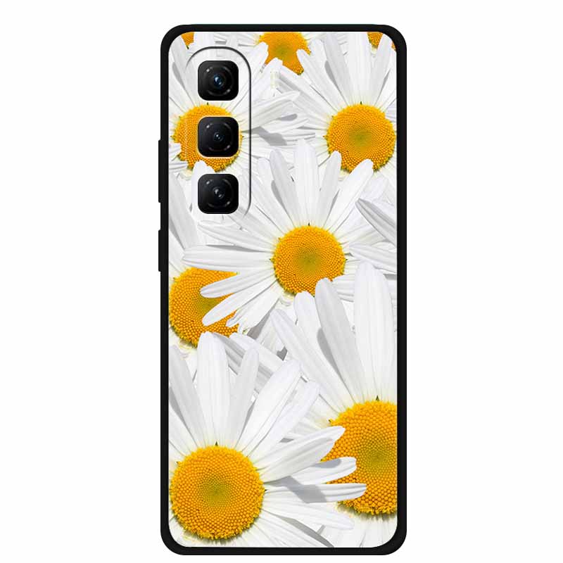 For Infinix Hot 60 Pro+ Case Cool Cartoon Soft Silicone TPU Black Cover For Infinix Hot 60 Pro Plus ShockProof Phone Case X6886