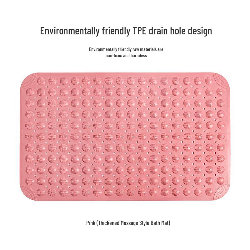 Bathroom Anti-Slip Shower and Toilet Mat 