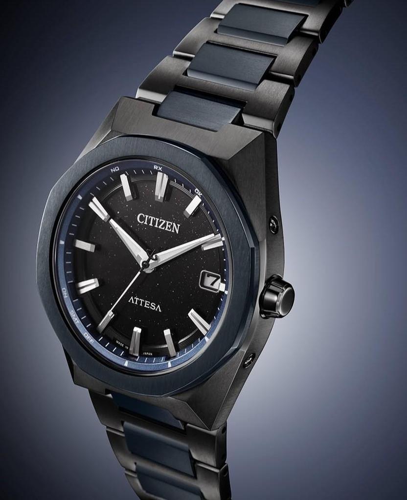 Citizen ATTESA Radiostyrt Blå Univers Super Titanium Herreklokke CB3046-76E