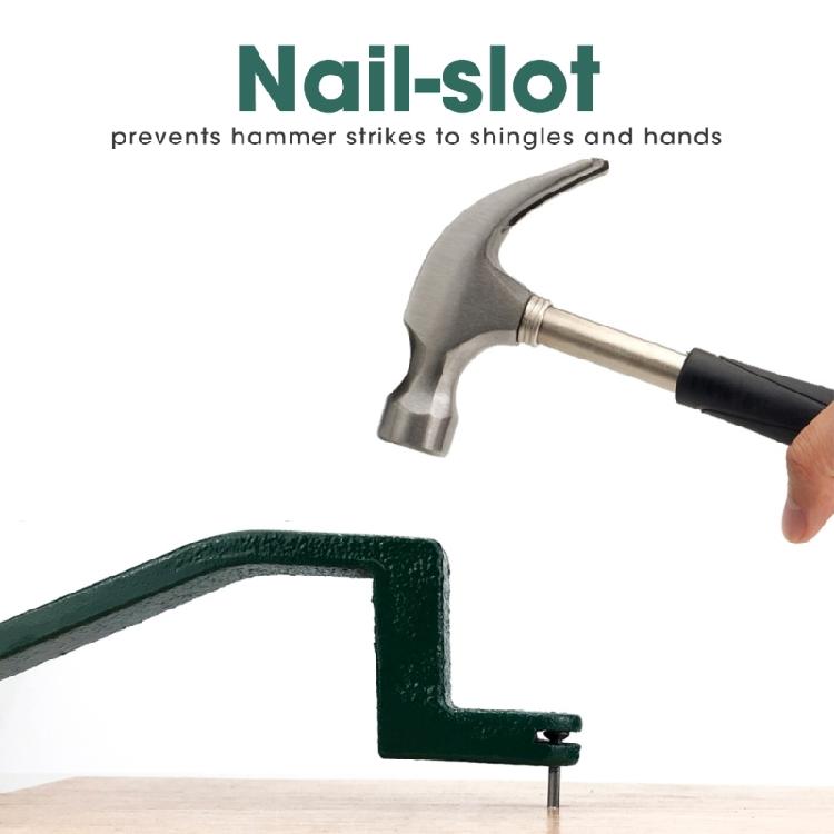 Nail Puller for Furnish Roof Shingle Remover Pry Bar DIY Steel Snake Shape