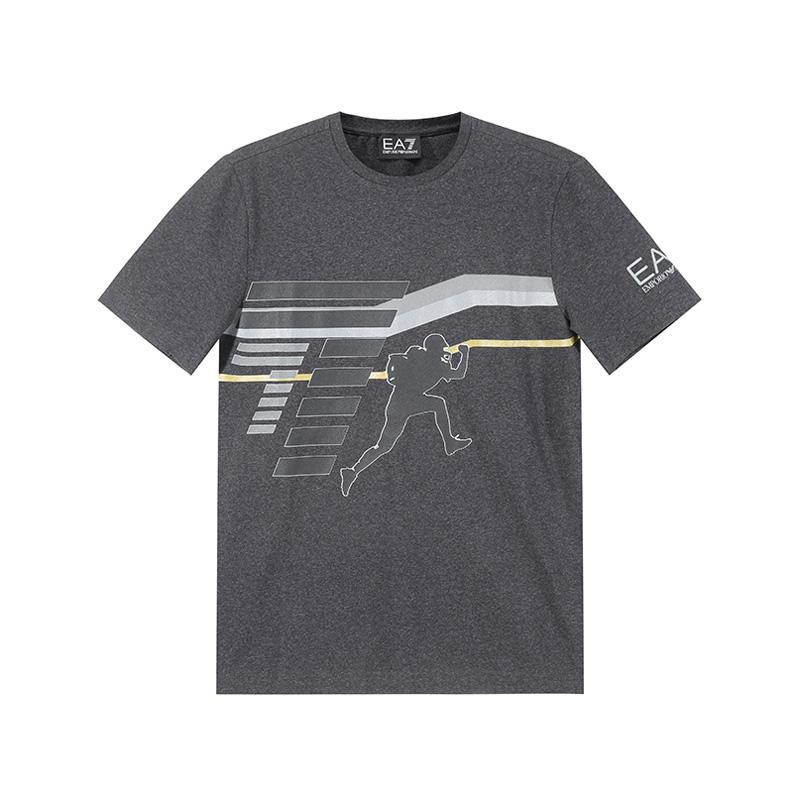 Emporio Armani Cotton Crew Neck Casual Sports Short Sleeve T-Shirt Men tops 6ZPT35-PJ18Z-3909 S 6290₽