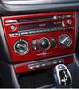 Carbon Fiber Gear Shift Panel Frame Sticker for 2011-2015 BMW X1 E84 Interior Modification