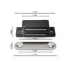 12 Pieces Cupboard Kitchen Furniture Magnetic Cabinet Door Latch Closures White Plastic Strong Powerful Magnet Catch