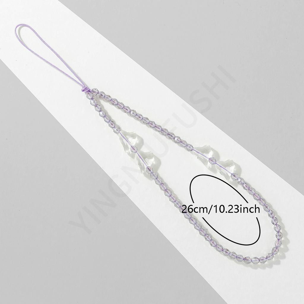 Ins Wind Small Fresh Series Acrylic Mobile Phone Chain Women's Mobile Phone Case Lanyard Pendant Key Lanyard
