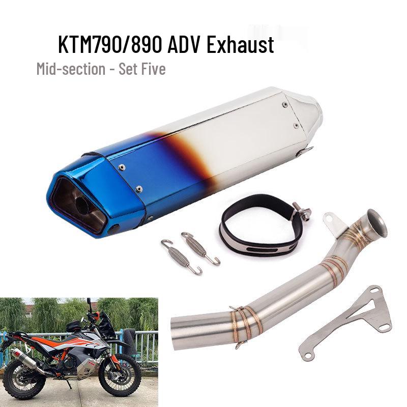 Exhaust Modification Mid-Pipe for KTM 790/890 ADV Motorcycles