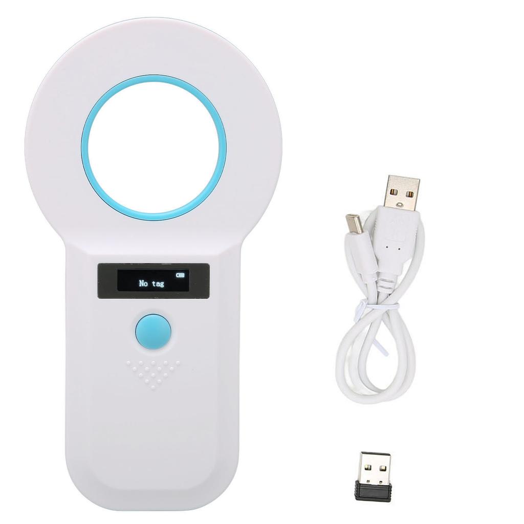 Microchip Scanner Wireless 2.4G Connection USB Charging Clear Display Stable Reliable Convenient Practical Chip Reader