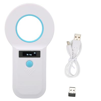 Microchip Scanner Wireless 2.4G Connection USB Charging Clear Display Stable Reliable Convenient