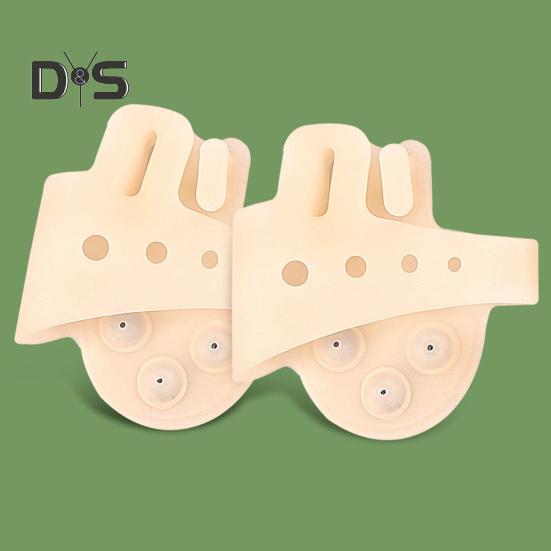 1 Paar Zehentrenner aus Silikon für Frauen, Zehenspreizer, Pads zur Linderung von Fußschmerzen bei Ballenzehen, Plantarfasziitis, atmungsaktiv, rutschfest, unterstützend, für den Ballen