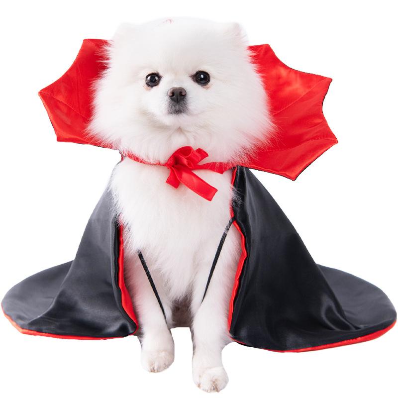 Adjustable Halloween Pet Cat Cape - Cute Kitten Puppy Magic Cloak Funny Cosplay Outfit Small Animal Cat Accessories
