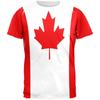 Canada Flag T-shirt Men's Maple Leaf Pattern Short Sleeved T Shirt Summer Casual Top Hip Hop T Shirts Women's Sports Clothes