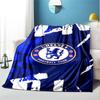 Football F.C Pattern Blanket for Home Decoration, Bed, Sofa, Car Travel, Camping, Suitable for All Seasons, Birthday Christmas Gift