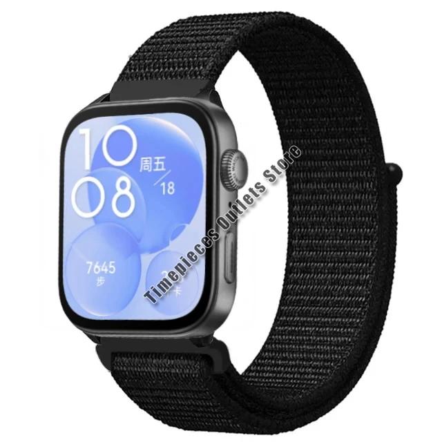 Nylon Loop Strap For Huawei Watch Fit 3 Sport Breathable Replacement Bracelet Wristband For Huawei Watch Fit 3 Belt Accessories