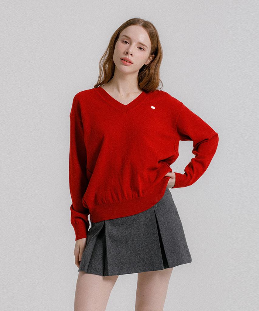 Eilubeu V-Neck Cashmere Aarapo101P