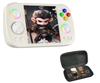 Anbernic RG Cube Unisoc T820 Whatsko Android Game Console with Android 13 Hole Vibration 5200mAh White System, 3.95-inch Screen, Joystick, Motor,