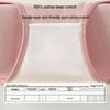 Nanjiren Women's High-Waist Cotton Briefs 4-Pack