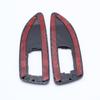 1 Pair Car Front Left And Right Carbon Fibre Effect Side Wing Repeater Indicator Surrounds For Vauxhall Corsa VXR